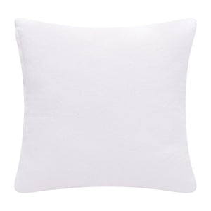 20" Black and White Throw Pillow