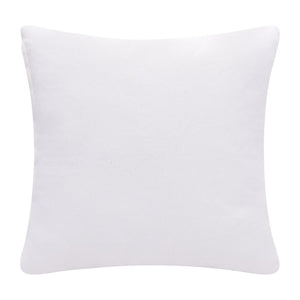 20" Black and White Throw Pillow