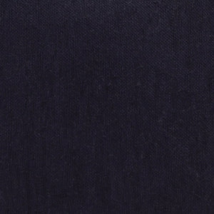 20" X 20" Black Linen Zippered Pillow