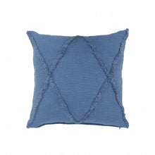 20" Gray Cotton Throw Pillow