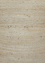 20" X 20" Tan Jute Zippered Pillow
