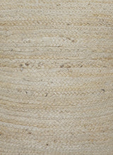 20" X 20" Tan Jute Zippered Pillow