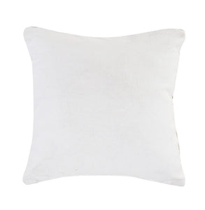 20" Natural and Ivory Throw Pillow