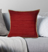 20" Beige and Green Throw Pillow