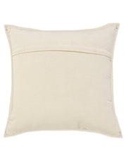 14" X 36" Golden Yellow And Cream 100% Cotton Zippered Pillow