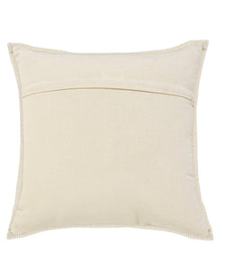 14" X 36" Golden Yellow And Cream 100% Cotton Zippered Pillow
