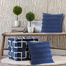 20" Pearl Cotton Throw Pillow