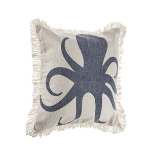 18" Cream Throw Pillow