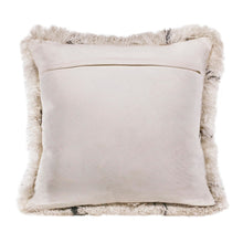 20" Black And White Fabric Geometric Throw Pillow