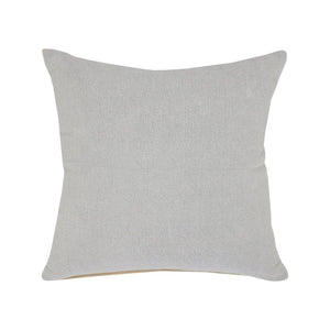 20" X 20" Classic Blue 100% Cotton Zippered Pillow