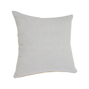 14" X 36" Light Gray Cotton Throw Pillow