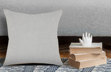 14" X 36" Light Gray Cotton Throw Pillow