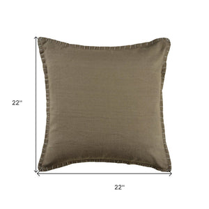 24" Blue Throw Pillow