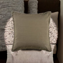 24" Blue Throw Pillow