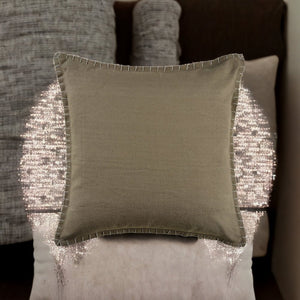 24" Blue Throw Pillow