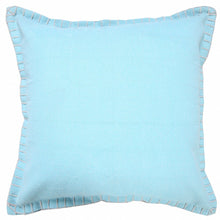20" Black Cotton Throw Pillow
