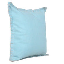 20" Black Cotton Throw Pillow