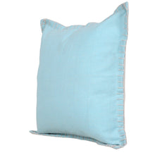 20" Black Cotton Throw Pillow