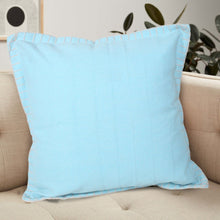 20" Black Cotton Throw Pillow
