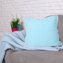 20" Black Cotton Throw Pillow