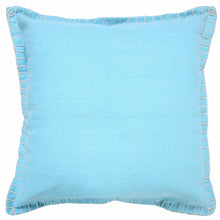 20" Black Cotton Throw Pillow