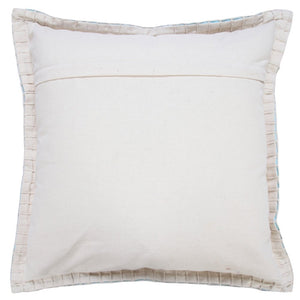 20" Black Cotton Throw Pillow