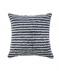 14" X 36" Purple and Cream Throw Pillow