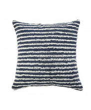 14" X 36" Purple and Cream Throw Pillow