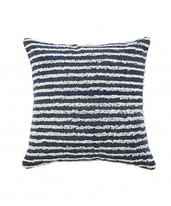 14" X 36" Purple and Cream Throw Pillow