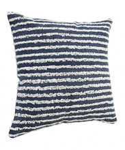 14" X 36" Purple and Cream Throw Pillow