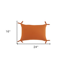 16" X 24" Blush Pink 100% Cotton Zippered Pillow