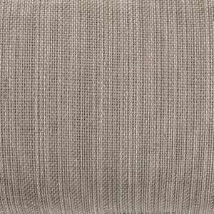 14" X 36" Tan Linen Throw Pillow with Fringe