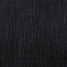 14" X 36" Jet Black 100% Cotton Zippered Pillow