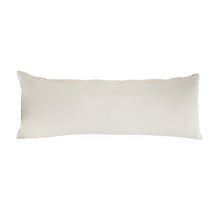 20" Orange and Off White Throw Pillow