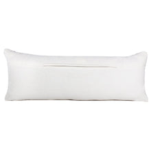 20" Black and White Geometric Cotton Throw Pillow
