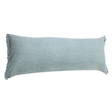 20" X 20" Jet Black 100% Cotton Zippered Pillow