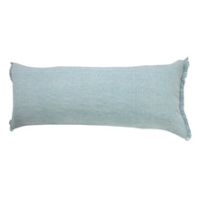 20" X 20" Jet Black 100% Cotton Zippered Pillow