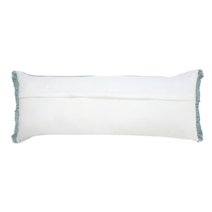 20" X 20" Jet Black 100% Cotton Zippered Pillow