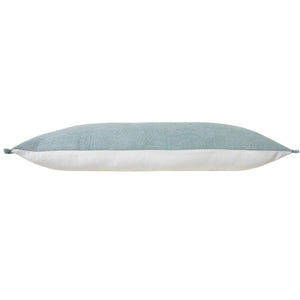 20" X 20" Jet Black 100% Cotton Zippered Pillow