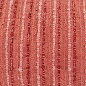 14" X 14" Terra Cotta Cotton Blend Pillow