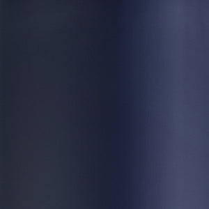 29" Navy Blue Ceramic Table Lamp With White Drum Shade
