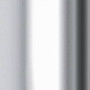 25" Gray Metal Two Light Table Lamp With White Drum Shade