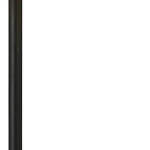 27" Gray and Black Concrete Table Lamp With White Drum Shade