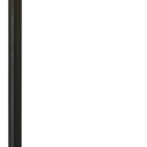 27" Gray and Black Concrete Table Lamp With White Drum Shade