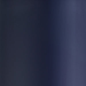 25" Navy Blue Ceramic Table Lamp With White Drum Shade