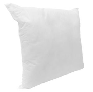 20" White Down Feather Throw Pillow Insert