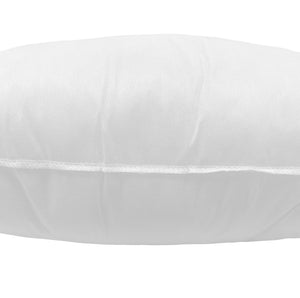 20" White Down Feather Throw Pillow Insert