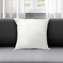 18" White Down Throw Pillow Insert