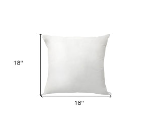 12" X 24" White Throw Pillow Insert