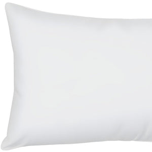 16" X 24" White Lumbar Throw Pillow Insert